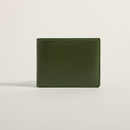 Cactus Bifold Wallet (Seaglass) on clean warm ivory background, zero shadows, no logos — CULTR editorial product photo