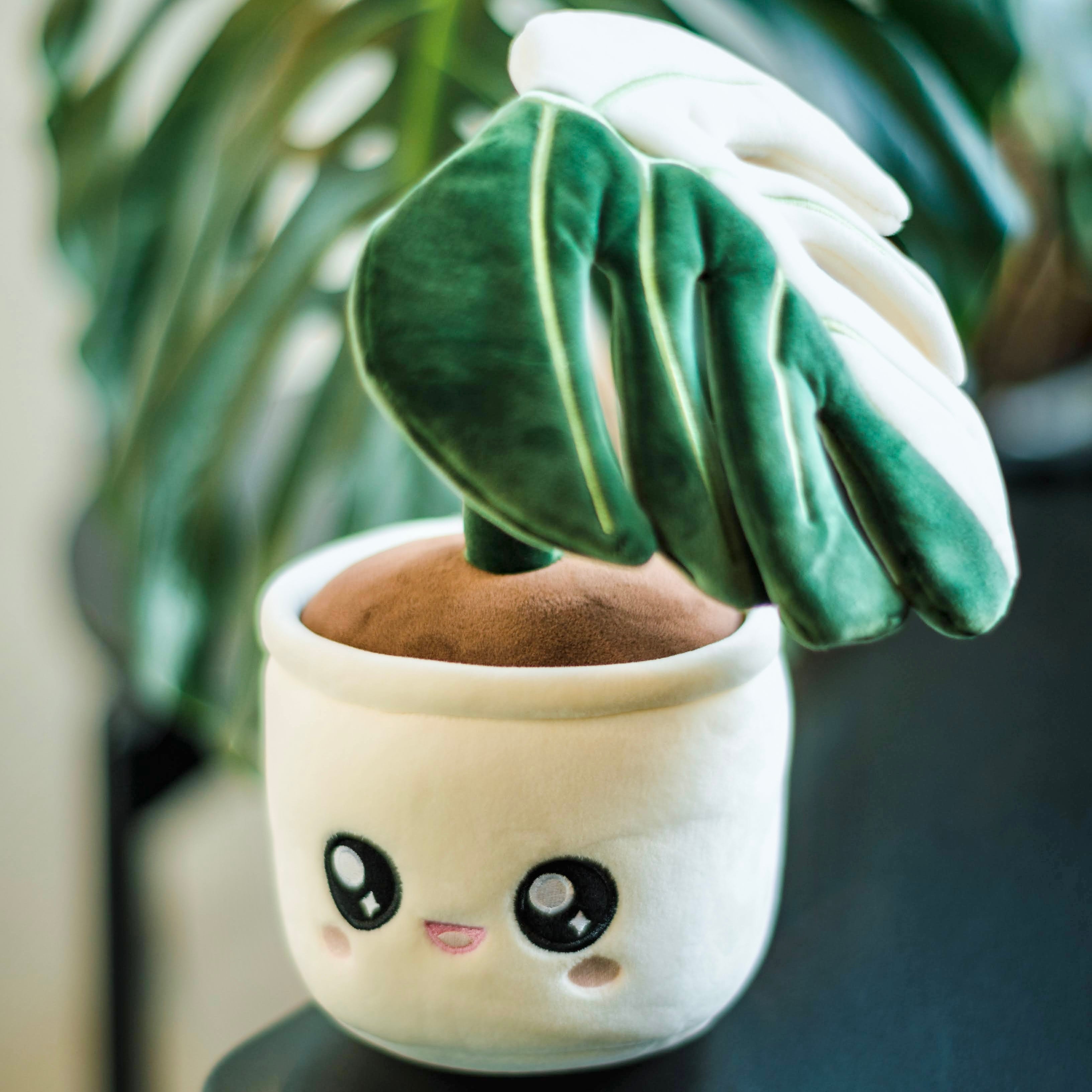 Monstera Deliciosa Albo Variegata Plushie