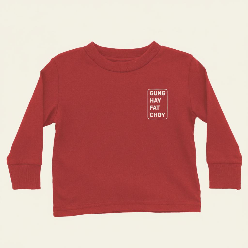 Lunar New Year Greeting Long Sleeves (Toddler)