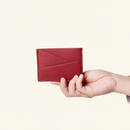 Gala Puzzle Cardholder in Wine by Allégorie