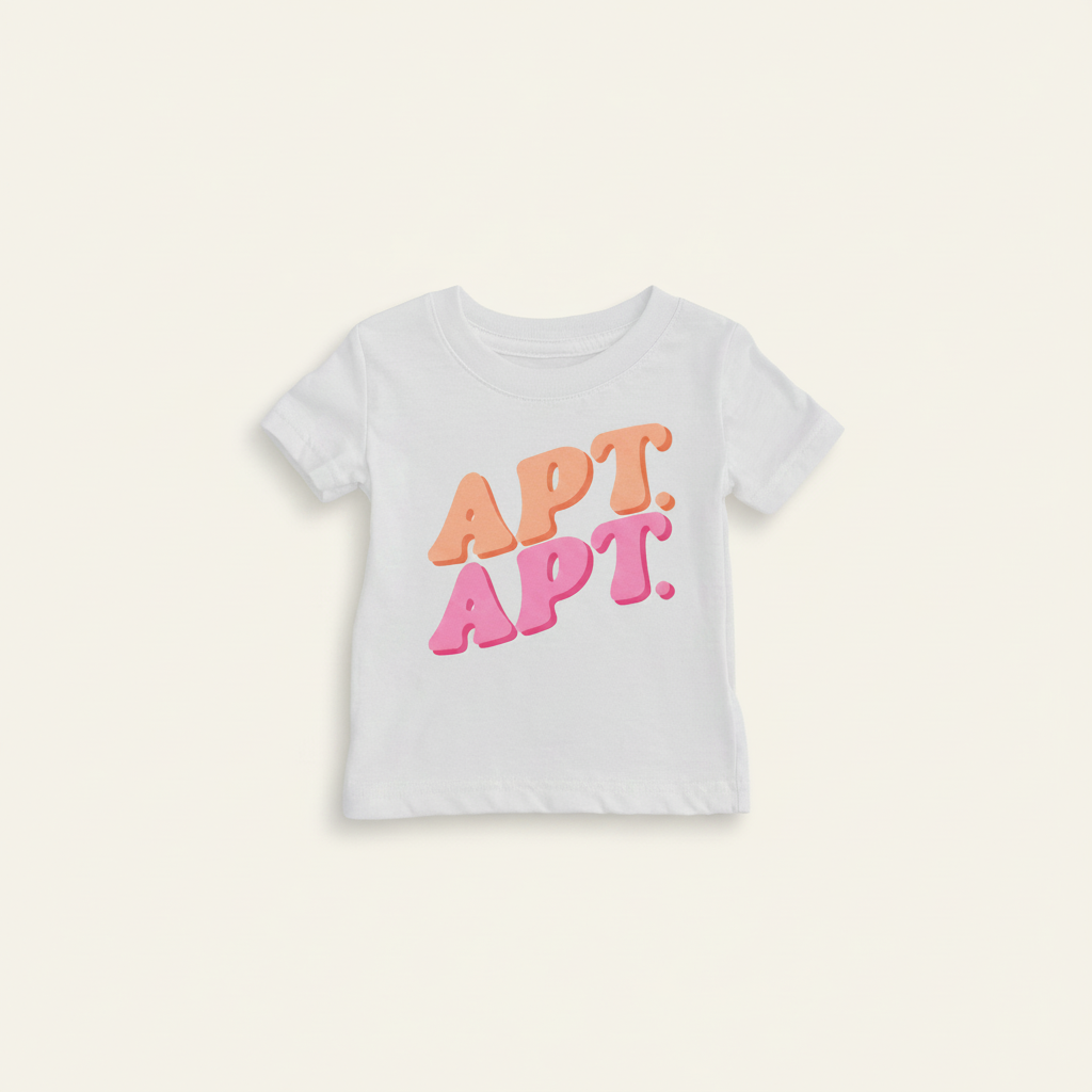 APT. APT. Shirt (Baby) on ivory background