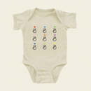 Lovegrid Onesie on ivory background