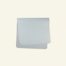 Vegan Leather Changing Mat Blue on clean warm ivory background, zero shadows — CULTR editorial product photo