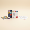 Culture Conversation Cards on clean warm ivory background, zero shadows — Bo & Mei editorial product photo