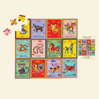 Chinese/Vietnamese Zodiac 100-Piece Puzzle + Zodiac Guide