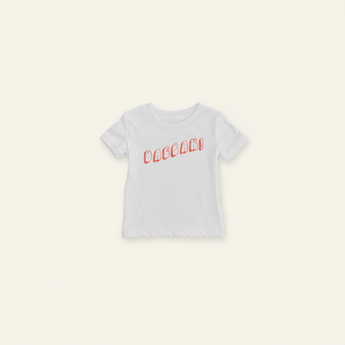 Daebak! Shirt (Baby) on ivory background