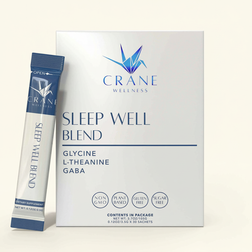 Sleep Well Blend on ivory background