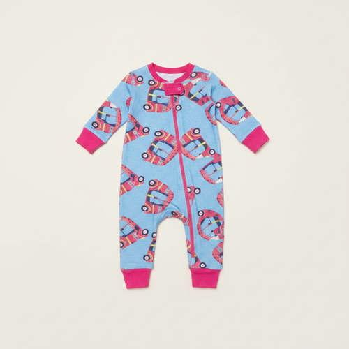Baby Sleeper – Pink Auto on clean warm ivory background, zero shadows — CULTR editorial product photo