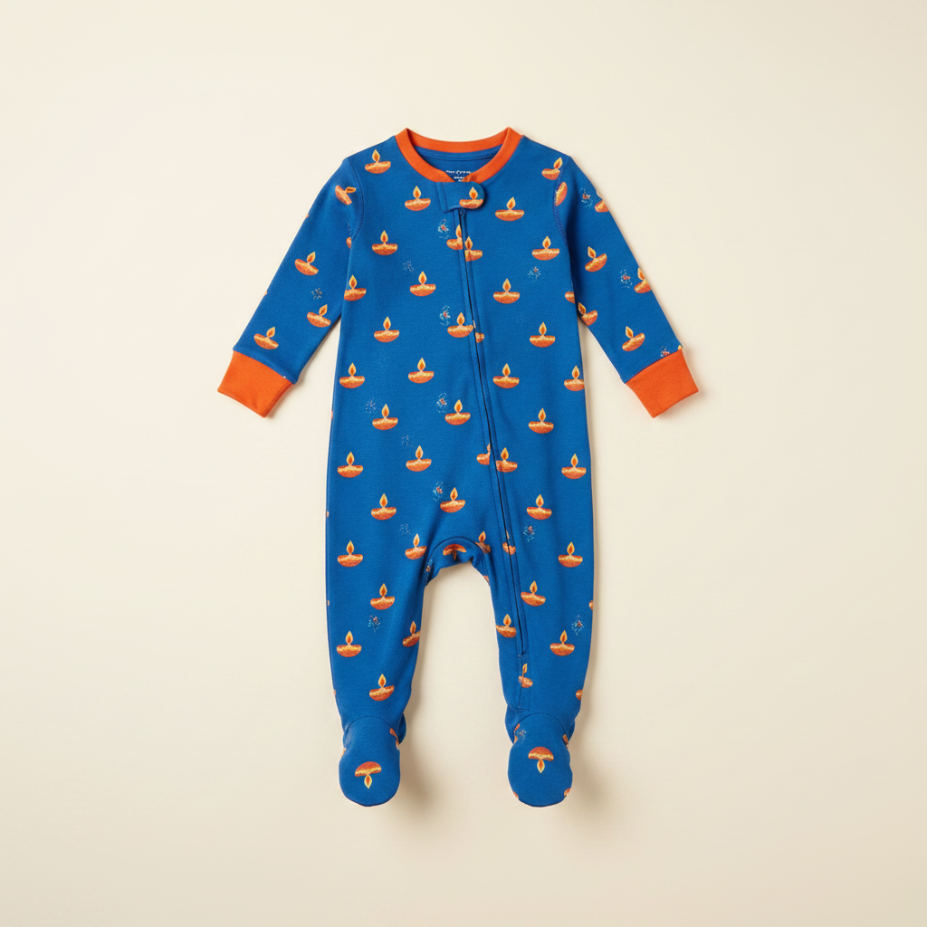 Baby Sleeper – Blue Diya