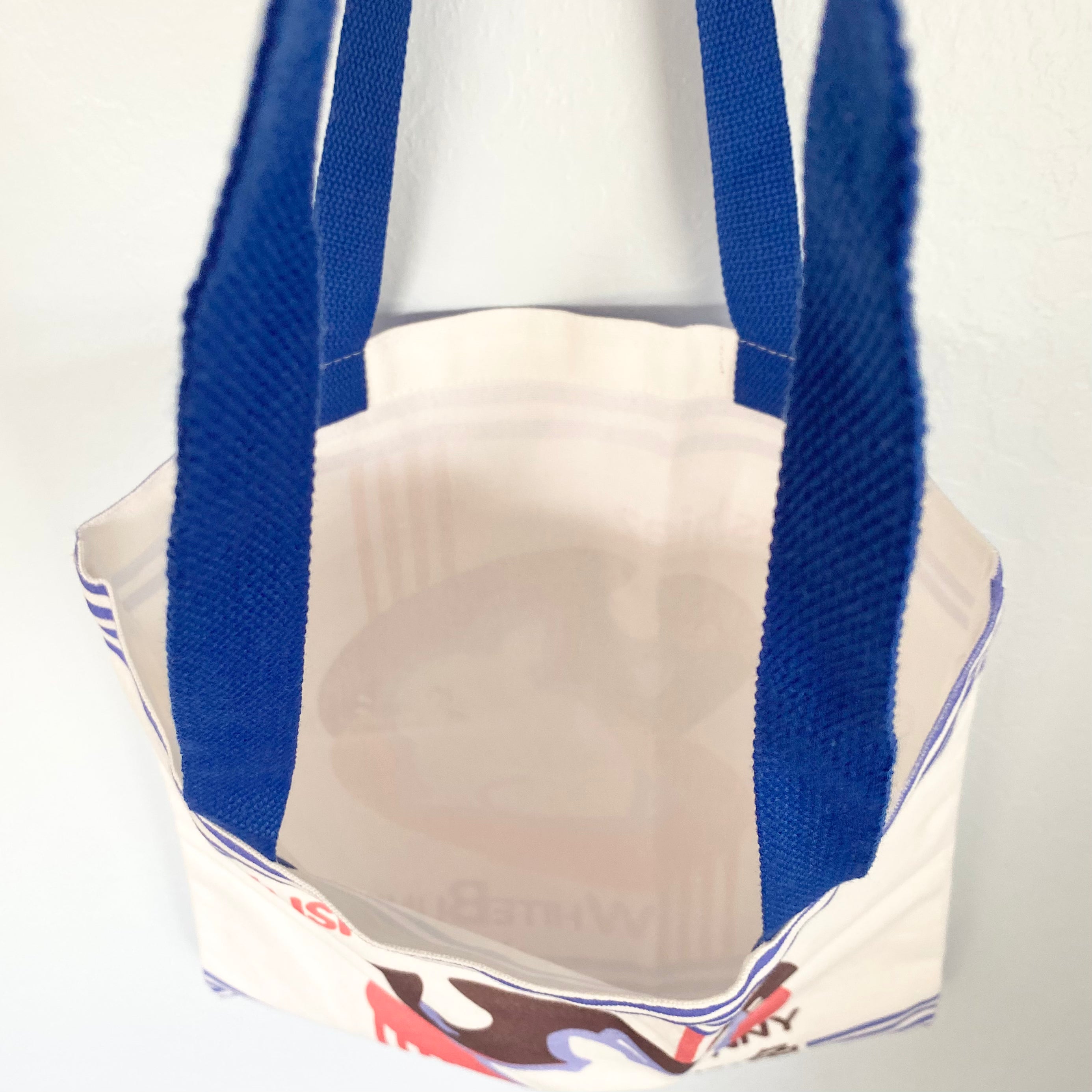 White Bunny Tote Bag