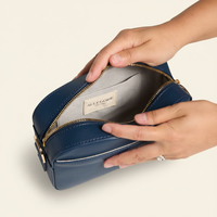 Gala Crossbody Camera Bag (Navy)