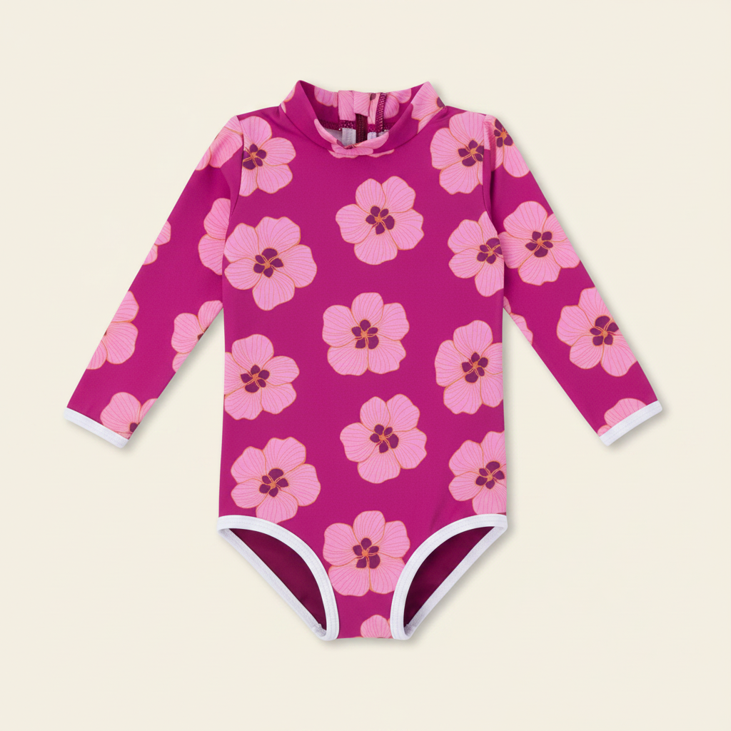 Girls One Piece Swimsuit