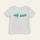 Jo Sun Shirt (Baby) flat lay on clean warm ivory background, zero shadows — CULTR editorial product photo