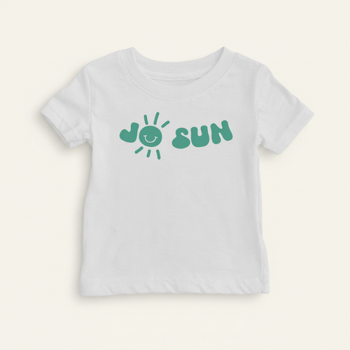 Jo Sun Shirt (Baby) flat lay on clean warm ivory background, zero shadows — CULTR editorial product photo
