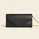 Gala Clutch / Wallet-on-Chain in Black by Allégorie
