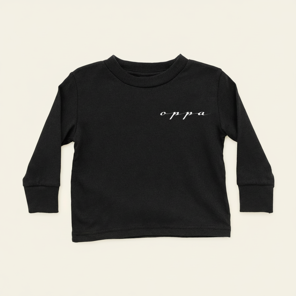 Oppa Long Sleeve Shirt (Toddler)