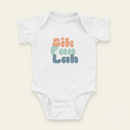 Sik Fan Lah Onesie on ivory background