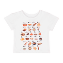 Infant Alphabet T-Shirt – Multicultural Baby Tee with Educational Print