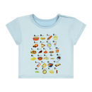 Infant Alphabet T-Shirt – Multicultural Baby Tee with Educational Print