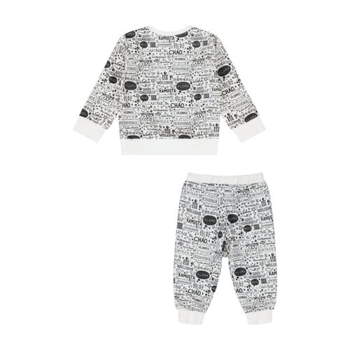Infant Hello Jogger Set – Multicultural Baby Outfit