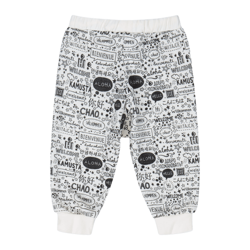 Infant Hello Jogger Set – Multicultural Baby Outfit