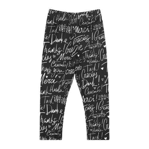 Infant Thank You Leggings - Multicultural Baby Apparel | Cozy Everyday Wear