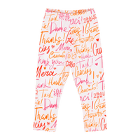 Infant Thank You Leggings - Multicultural Baby Apparel | Cozy Everyday Wear