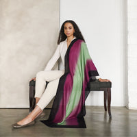 Iris Courtyard Hand Woven Cashmere Merino Scarf