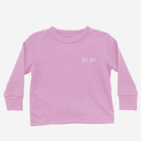 jie jie | Older Sister -  Long Sleeve Shirt (Toddler)