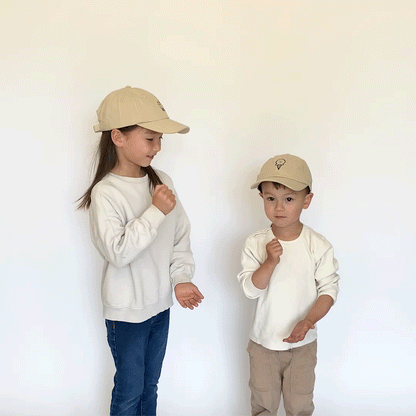 Bao Dumpling Kids Embroidered Baseball Cap