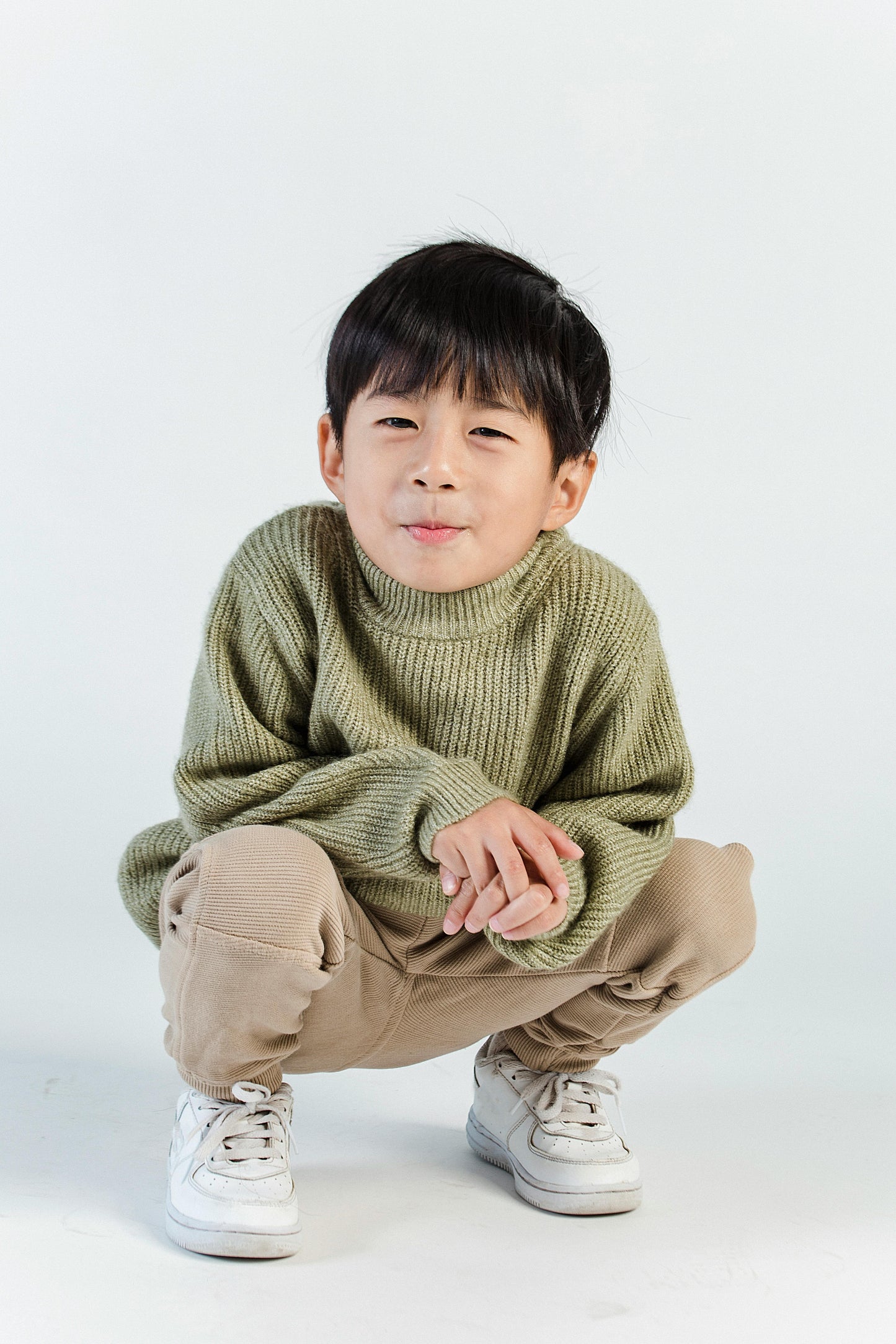 Cozy Knit Pullover + Waffle Joggers Set