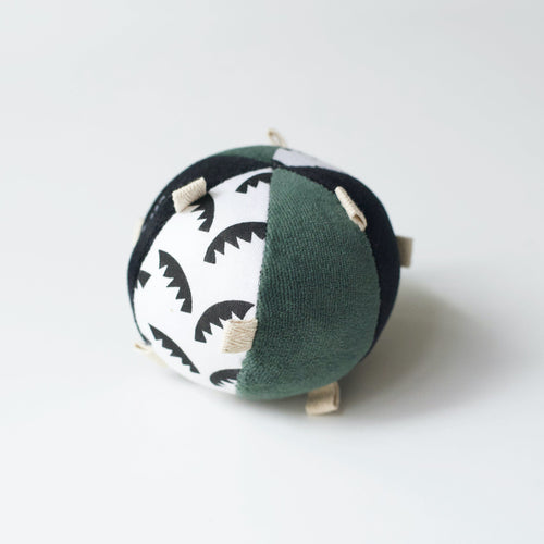 Jungle Leaves Clutch and Taggy Ball Bundle - Cultr. by Created for Culture asianowned aapimarketplace asianownedkids asianownedkidsproducts asianownedbrands