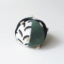 Taggy Ball with Rattle - Jungle Leaves - Cultr. by Created for Culture asianowned aapimarketplace asianownedkids asianownedkidsproducts asianownedbrands