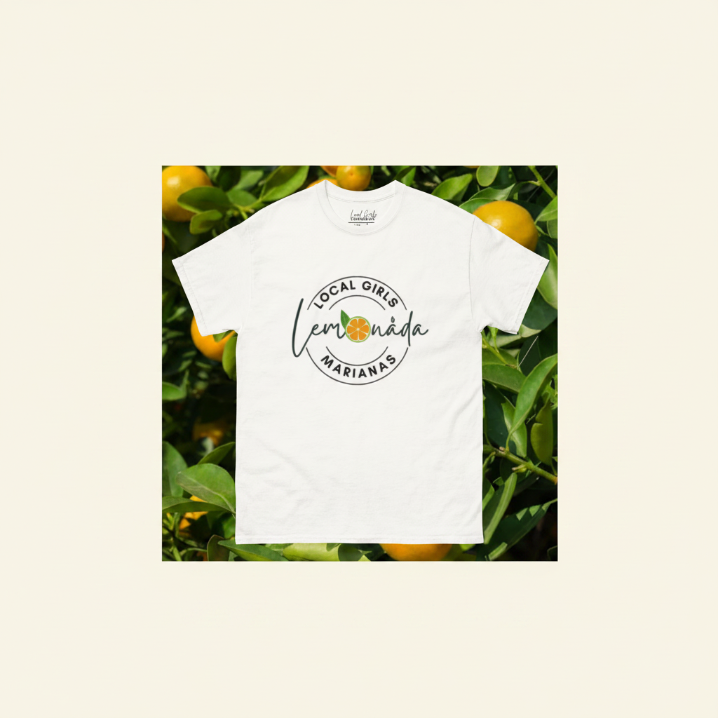 Local Girls Lemonada Classic Logo Tees (100% Organic Cotton)