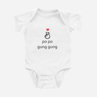 I Love Grandma & Grandpa Cantonese Onesie (Maternal)