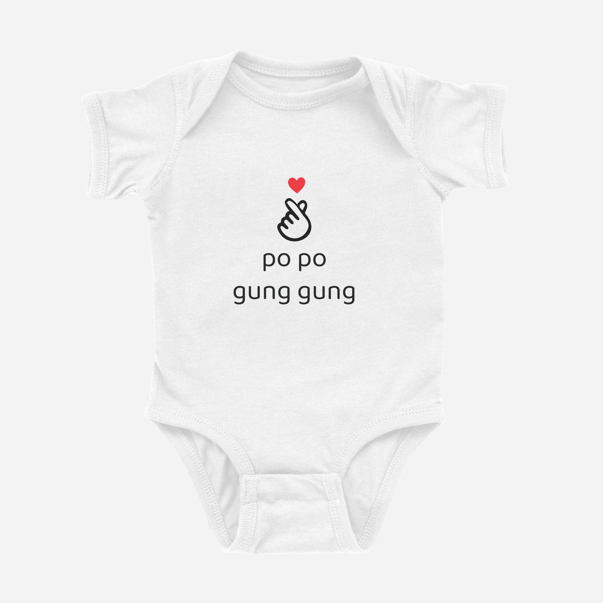 I Love Grandma & Grandpa Cantonese Onesie (Maternal)