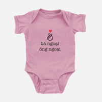 Love Grandma & Grandpa Vietnamese Onesie (Maternal)