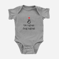 Love Grandma & Grandpa Vietnamese Onesie (Maternal)