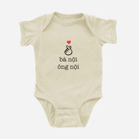 Love Grandma & Grandpa Vietnamese Onesie (Paternal)