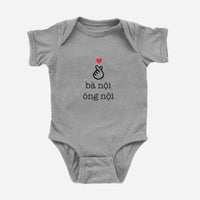 Love Grandma & Grandpa Vietnamese Onesie (Paternal)