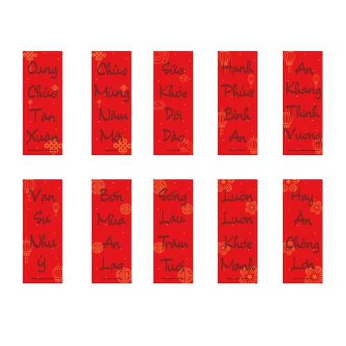 Lunar New Year Calligraphy Craft