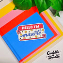 “Hello I’m Maarte” Sticker - Cultr. by Created for Culture asianowned aapimarketplace asianownedkids asianownedkidsproducts asianownedbrands