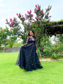 Midnight Rhapsody lehenga set