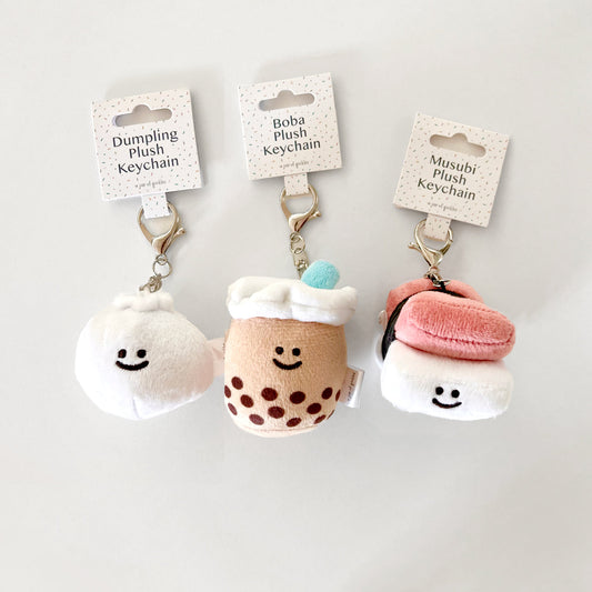 Mini Spam Musubi Bag Charm Plushie Keychain