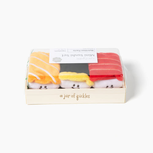Mini Sushi Plushie Set - Cultr. by Created for Culture asianowned aapimarketplace asianownedkids asianownedkidsproducts asianownedbrands