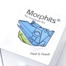 Morphits® Modern Wooden Hippo Decor – Interactive Puzzle & Art Piece