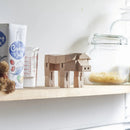 Morphits® Modern Wooden Pig Decor – Interactive Puzzle & Art Piece