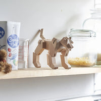 Morphits® Modern Wooden Tiger Decor – Interactive Puzzle & Art Piece