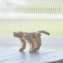 Morphits® Modern Wooden Tiger Decor – Interactive Puzzle & Art Piece