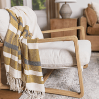 Luxe Bamboo Stripe Throw Blanket - Cultr. by Created for Culture asianowned aapimarketplace asianownedkids asianownedkidsproducts asianownedbrands